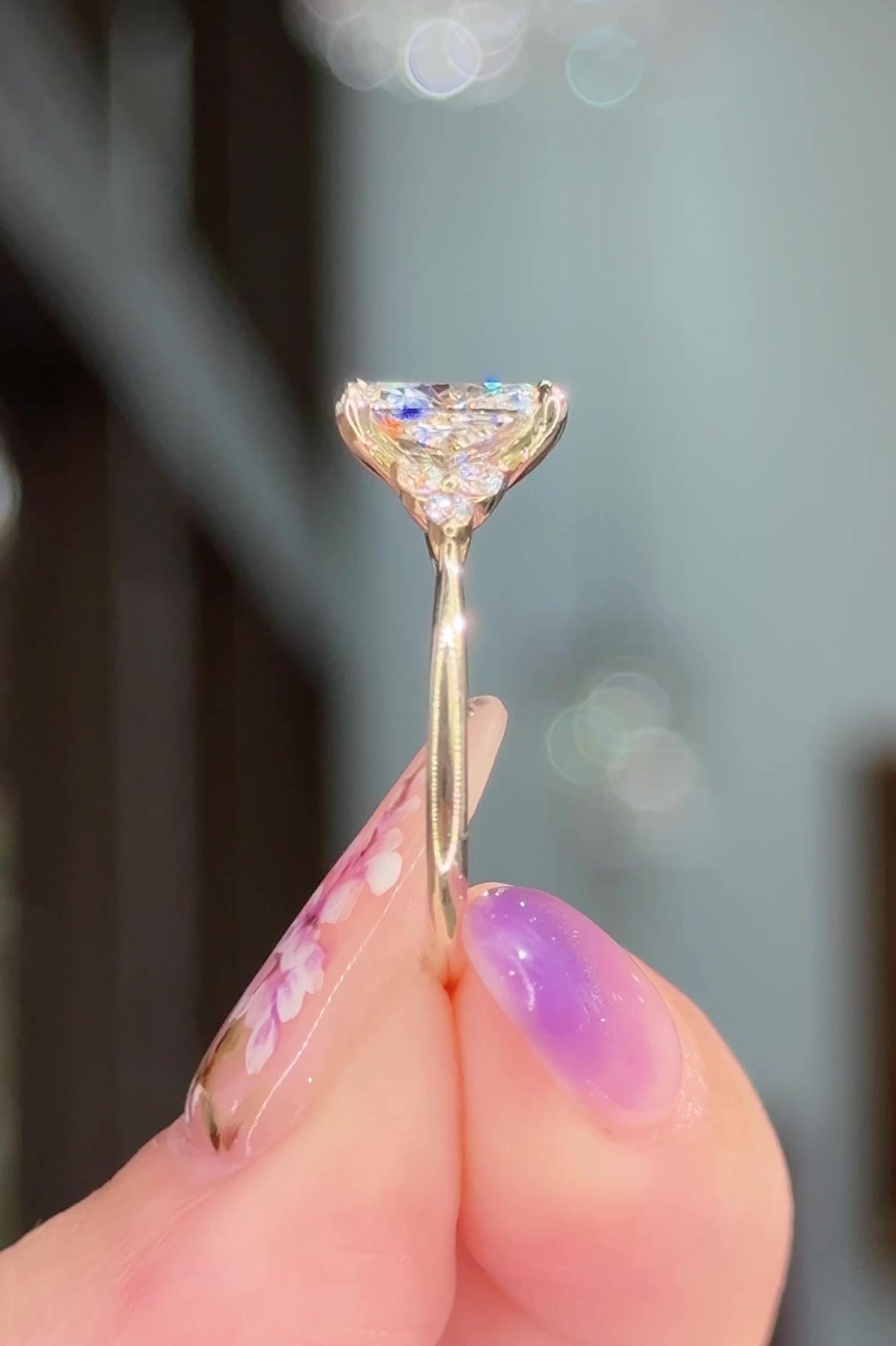 2.07ct D-VVS1 Cushion Lab Diamond Lindsey