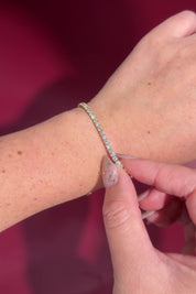 5ct Tennis Bracelet Yellow Gold