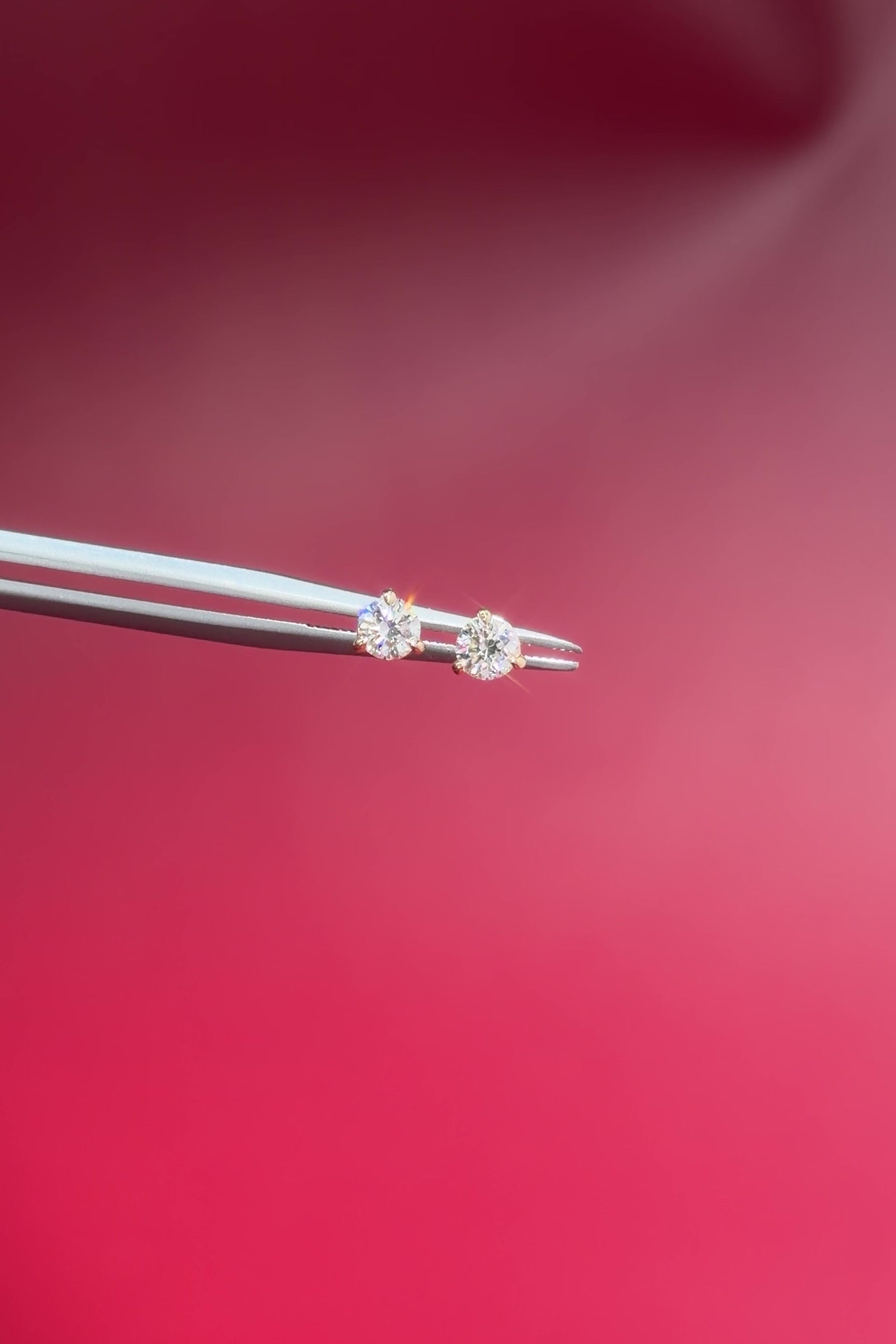 0.36ct Core Round Lab Diamond Martini Studs