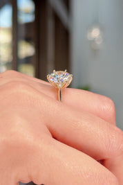 5.11ct F-VS1 Round Lab Diamond Hana