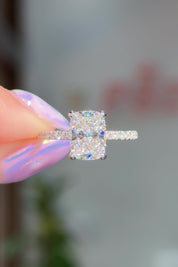 2.03ct E-VS1 Cushion Lab Diamond Stephanie