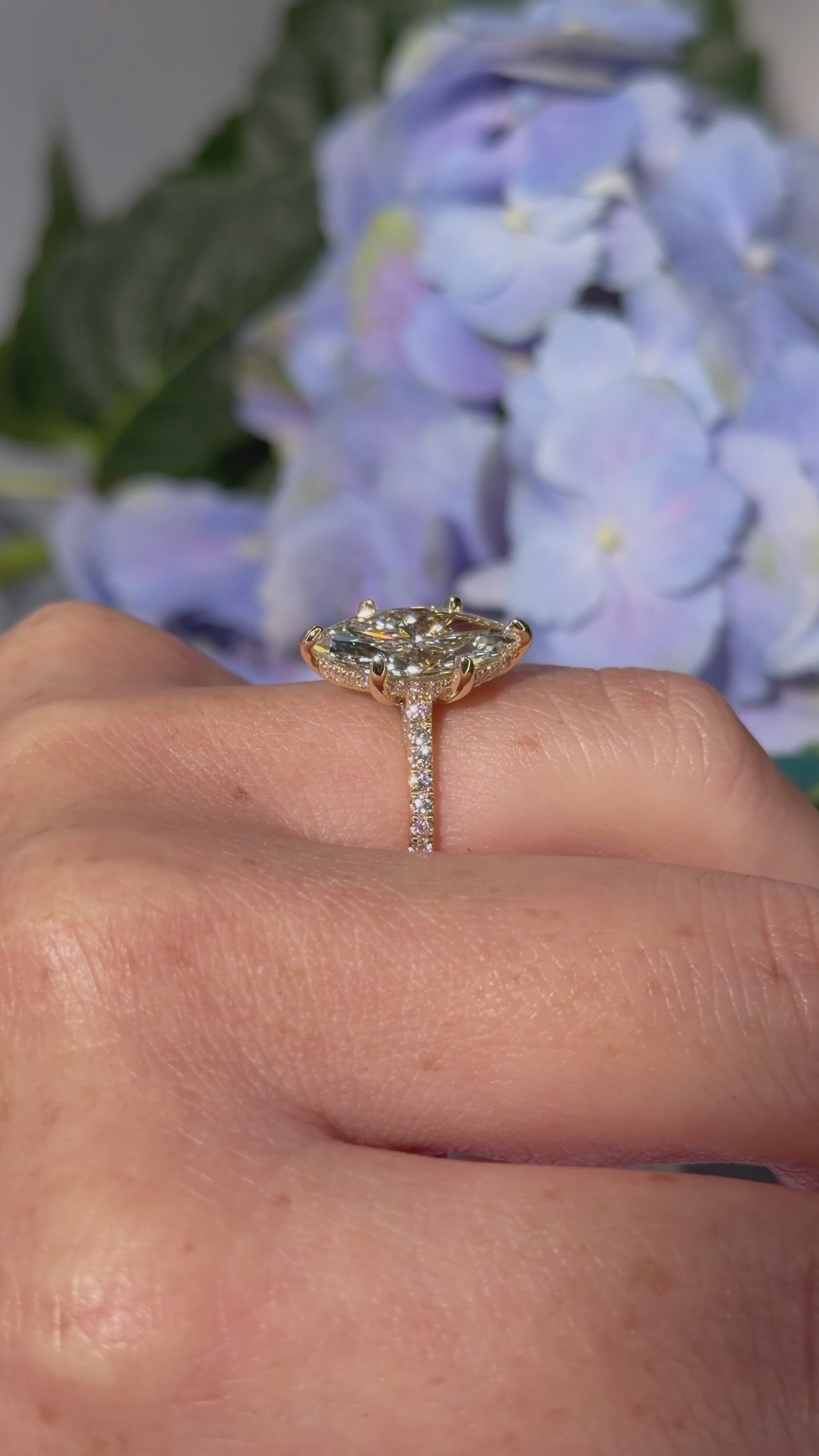 3.06ct D-VVS2 Marquise Lab Diamond Alice