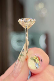3.56ct F-VS1 Round Lab Diamond Isabela