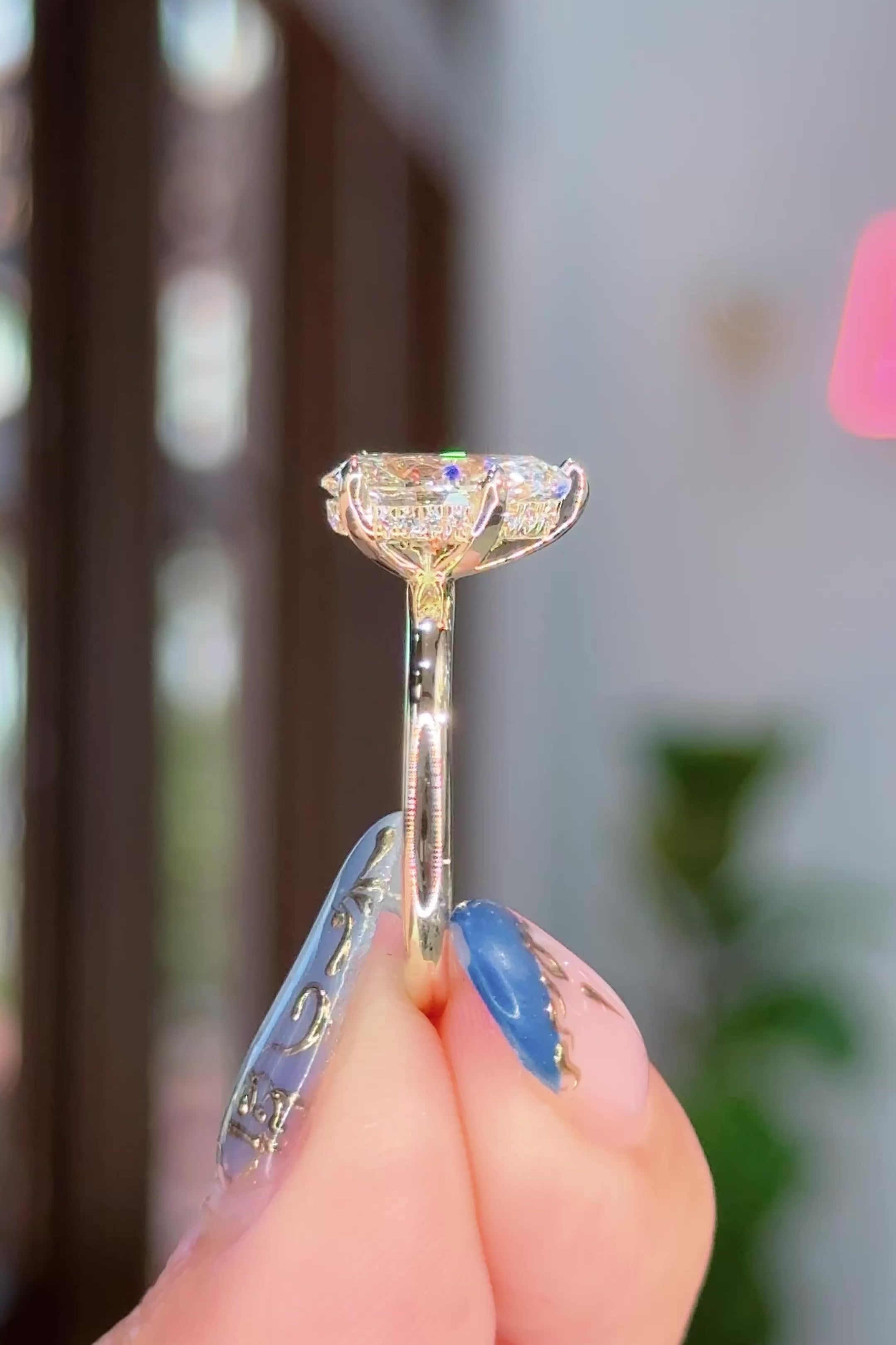 2.00ct D-VS1 Pear Lab Diamond Kayla