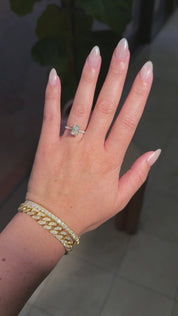 2.03ct F-VVS2 Cushion Lab Diamond Stephanie