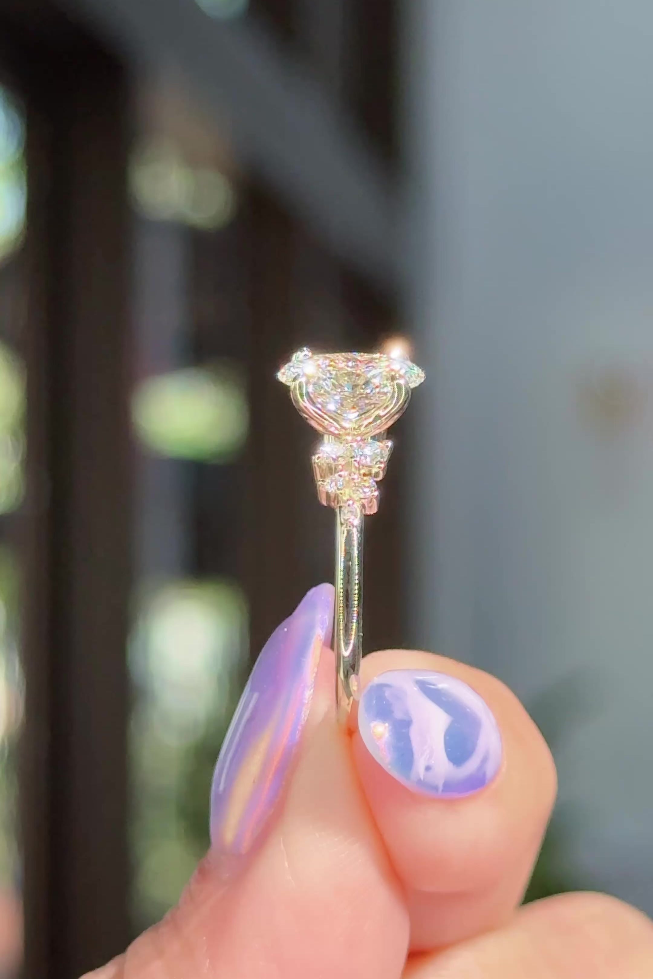 1.34ct D-VS1 Oval Lab Diamond Nova