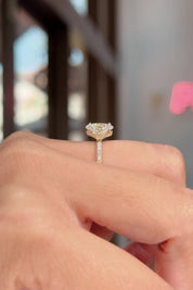 1.23ct D-VS1 Oval Lab Diamond Stephanie