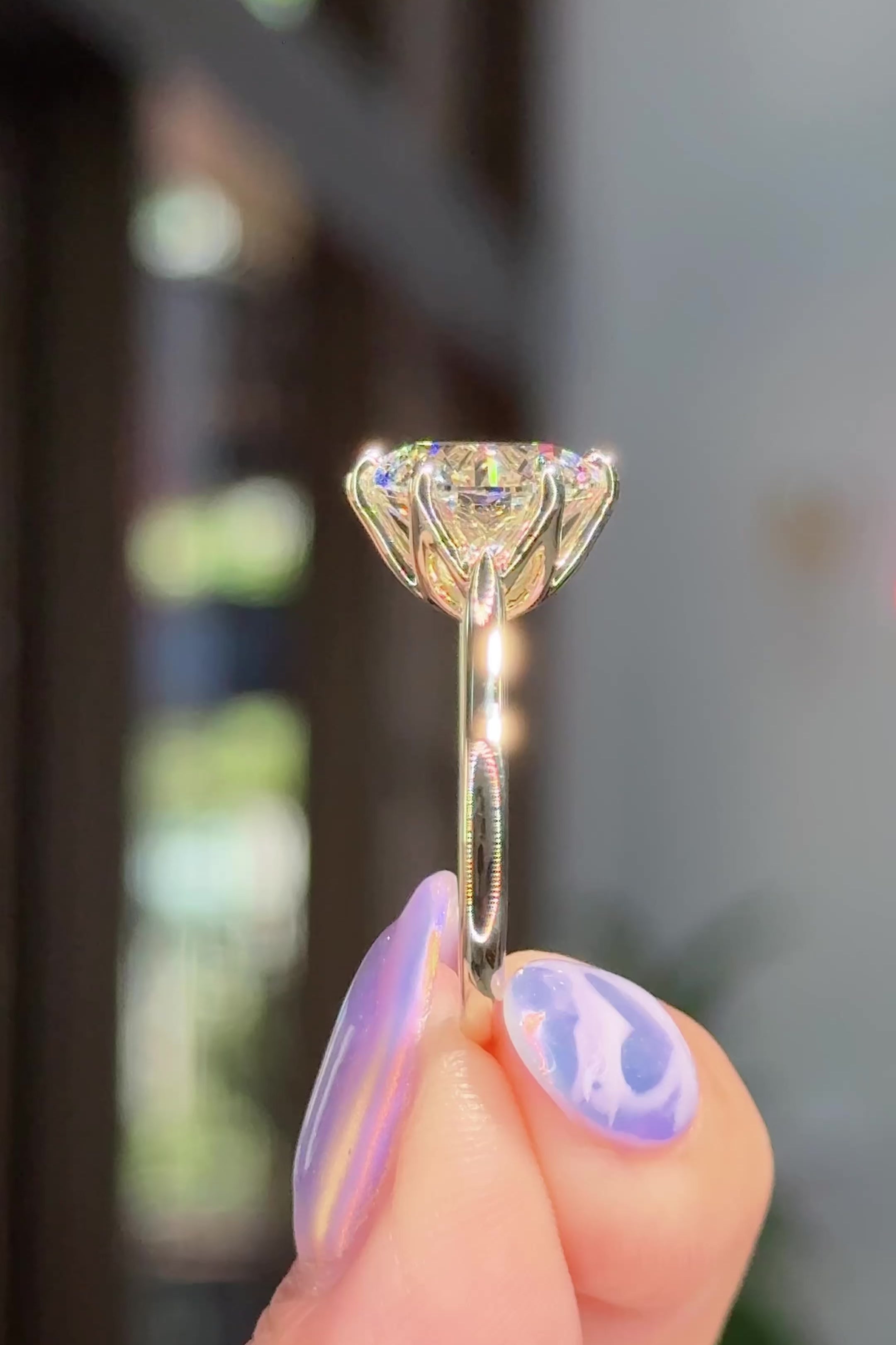 5.06ct E-VS1 Round Lab Diamond Hana