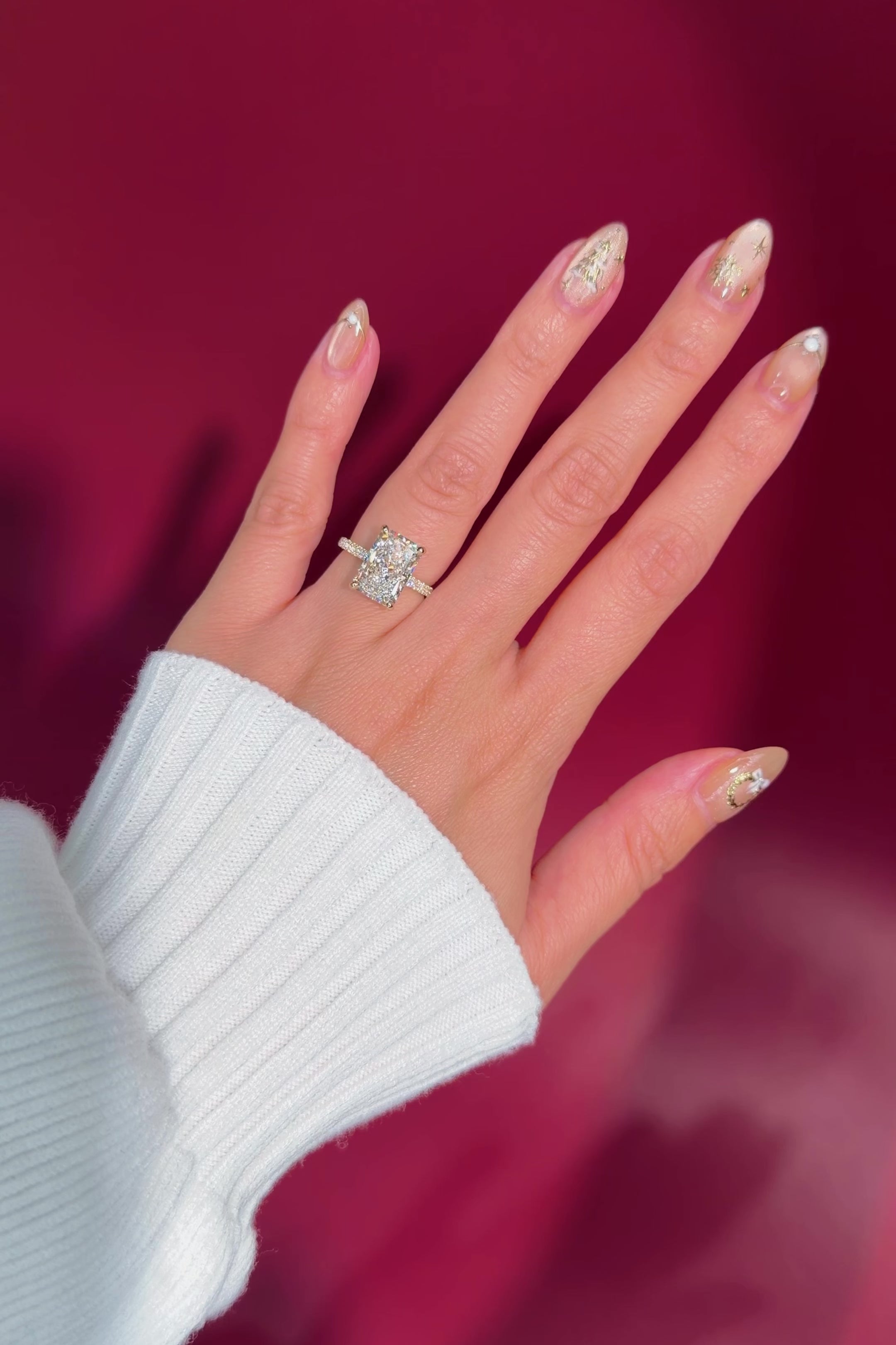 5.01ct E-VS1 Radiant Lab Diamond Alice