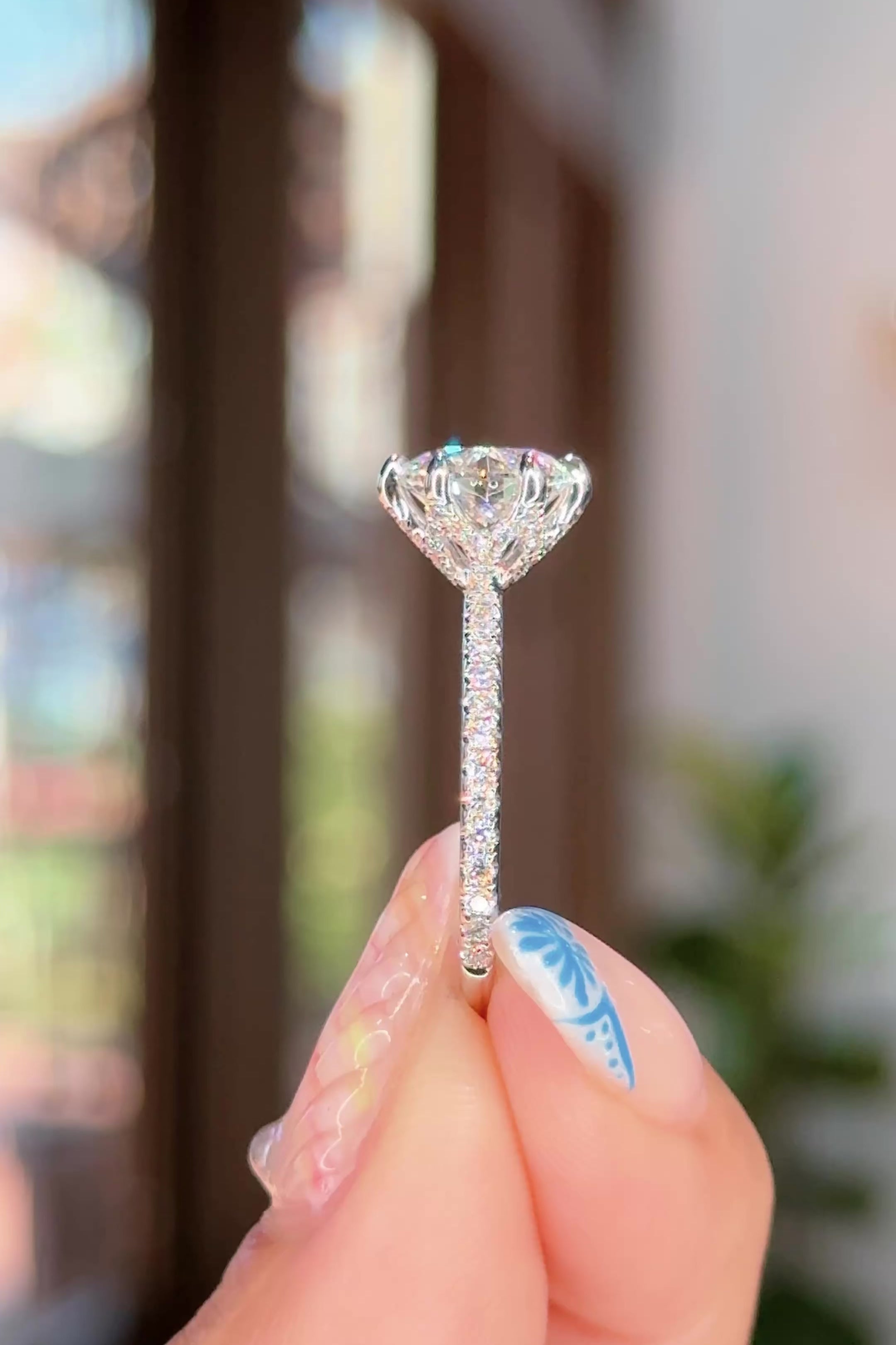 2.02ct D-VS1 Round Lab Diamond Samantha