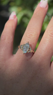 2.05ct F-VS1 Marquise Lab Diamond Arwen