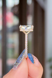 3.09ct D-VS1 Radiant Lab Diamond Stephanie