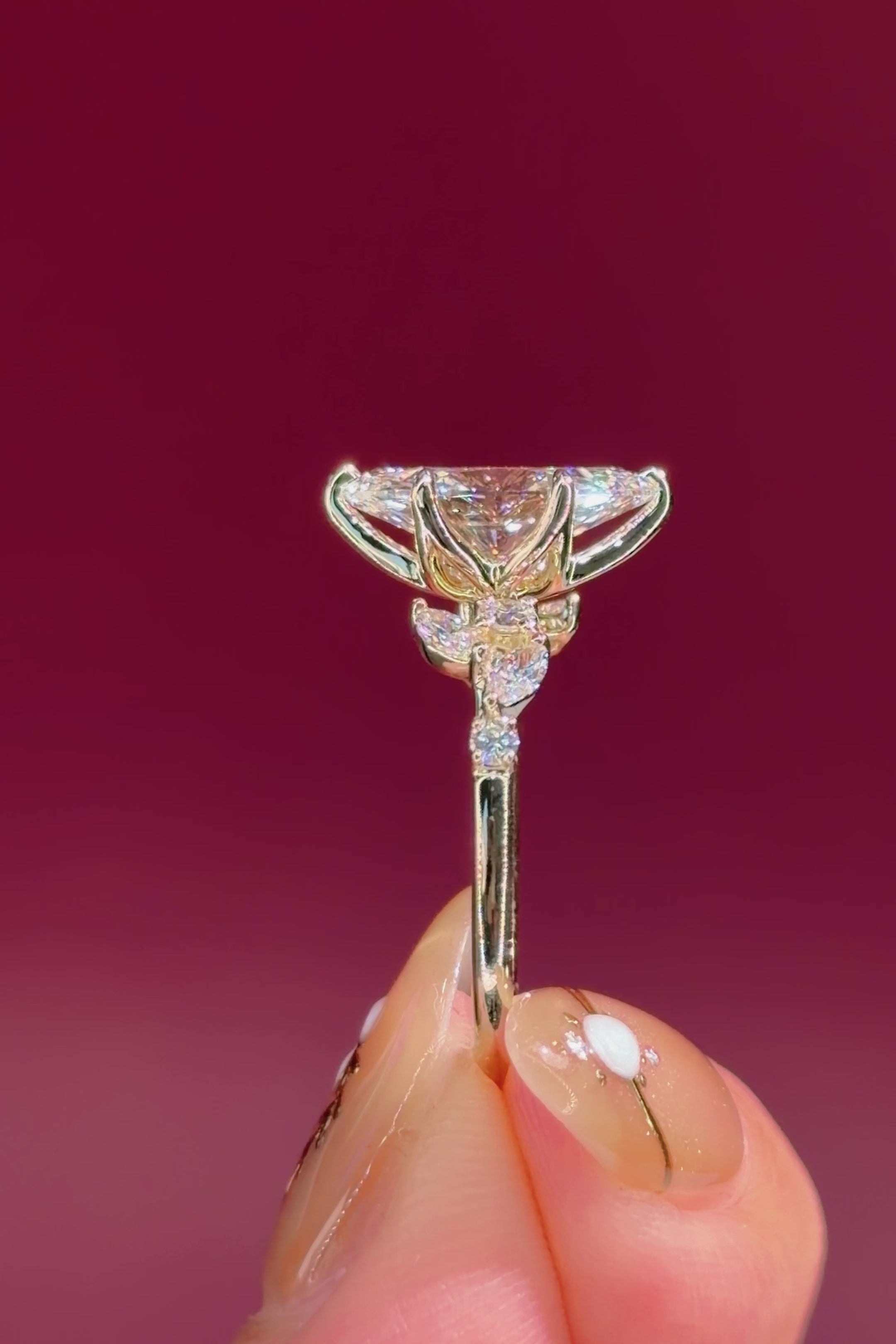 2.04ct E-VS1 Marquise Lab Diamond Sage