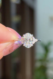 1.70ct D-VVS2 Oval Lab Diamond Lindsey