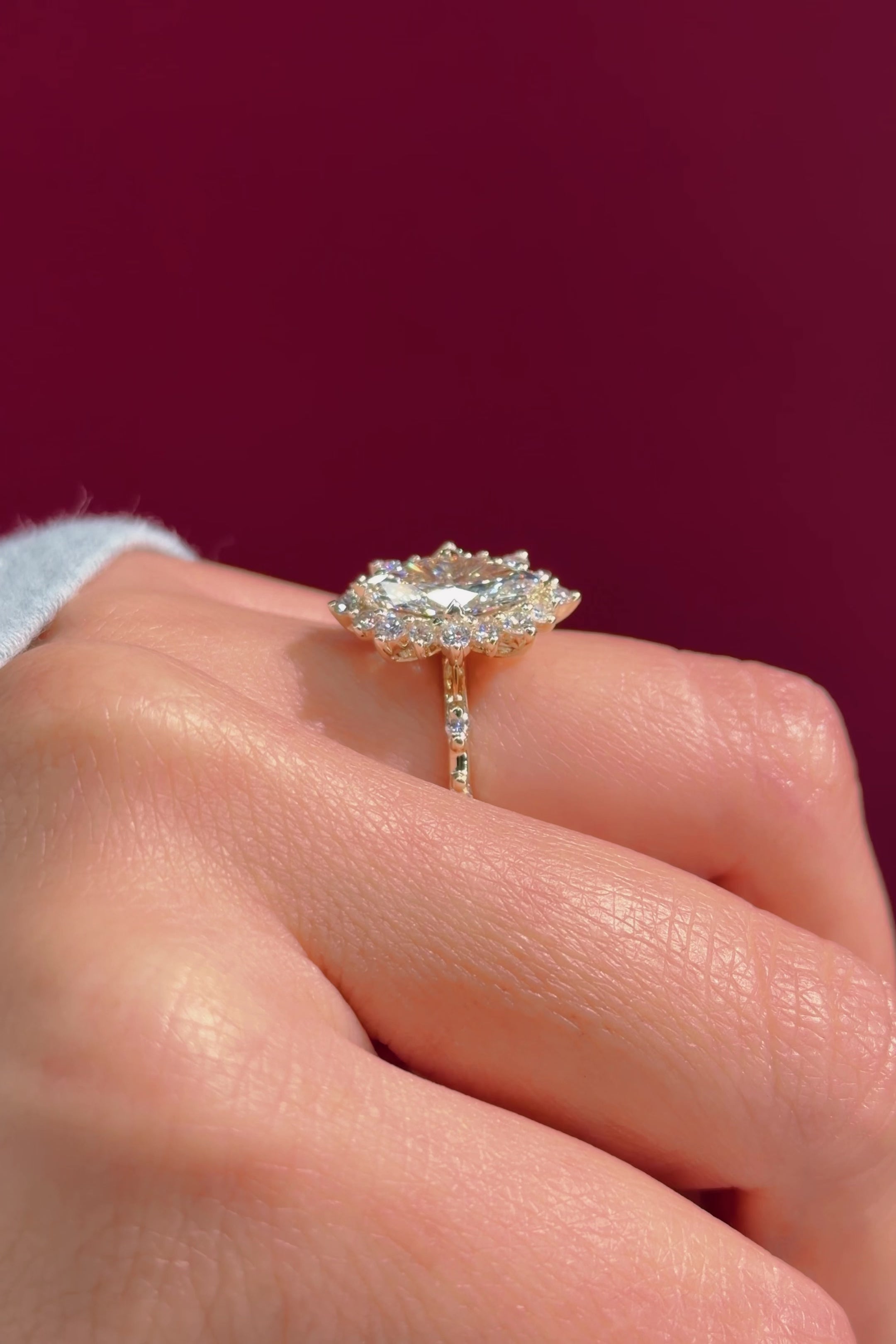 1.79ct E-VVS2 Marquise Lab Diamond Kaia