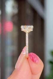 2.11ct D-VS1 Radiant Lab Diamond Stephanie