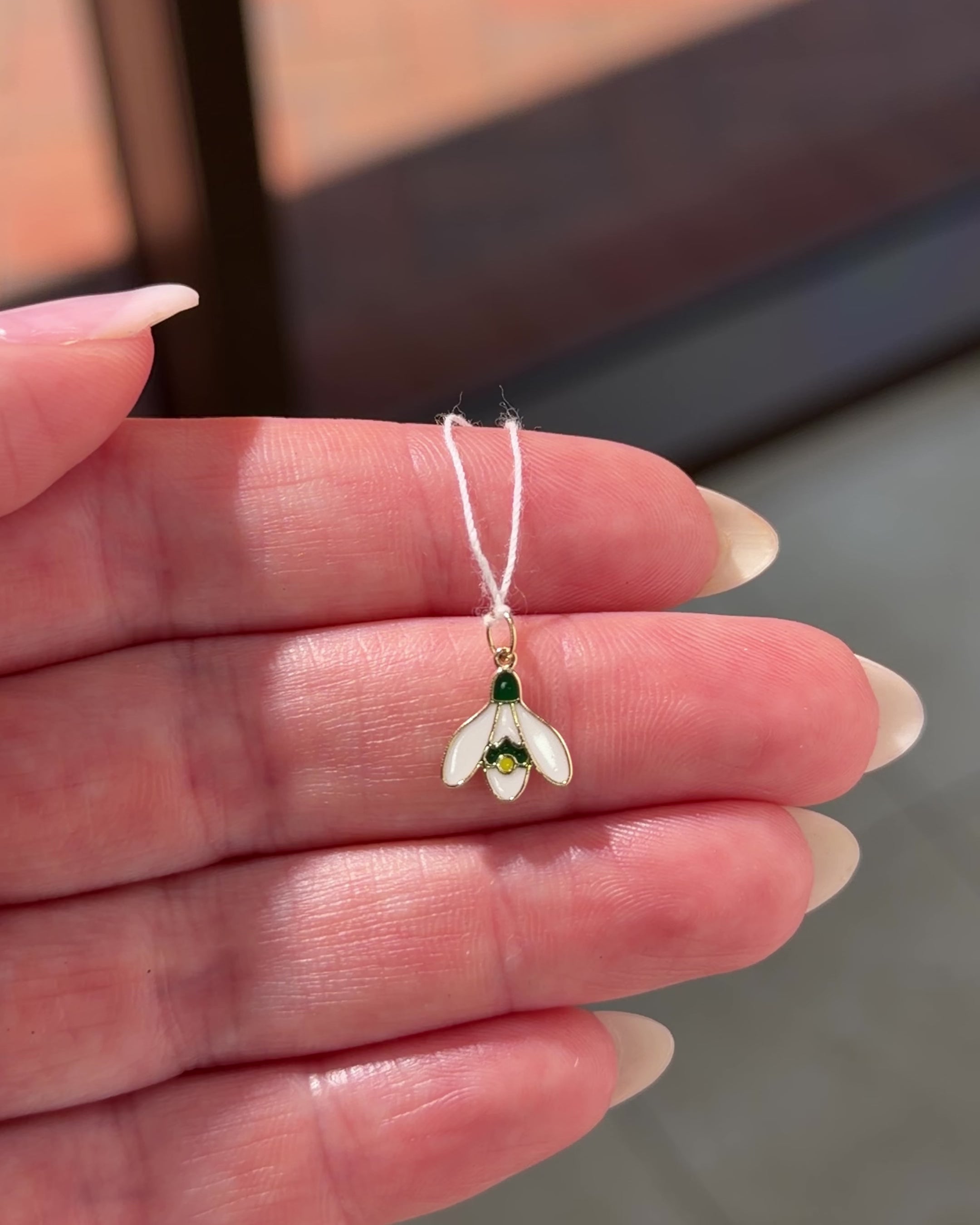 Snowdrop Charm