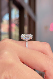 5.01ct D-VS1 Oval Lab Diamond Stephanie