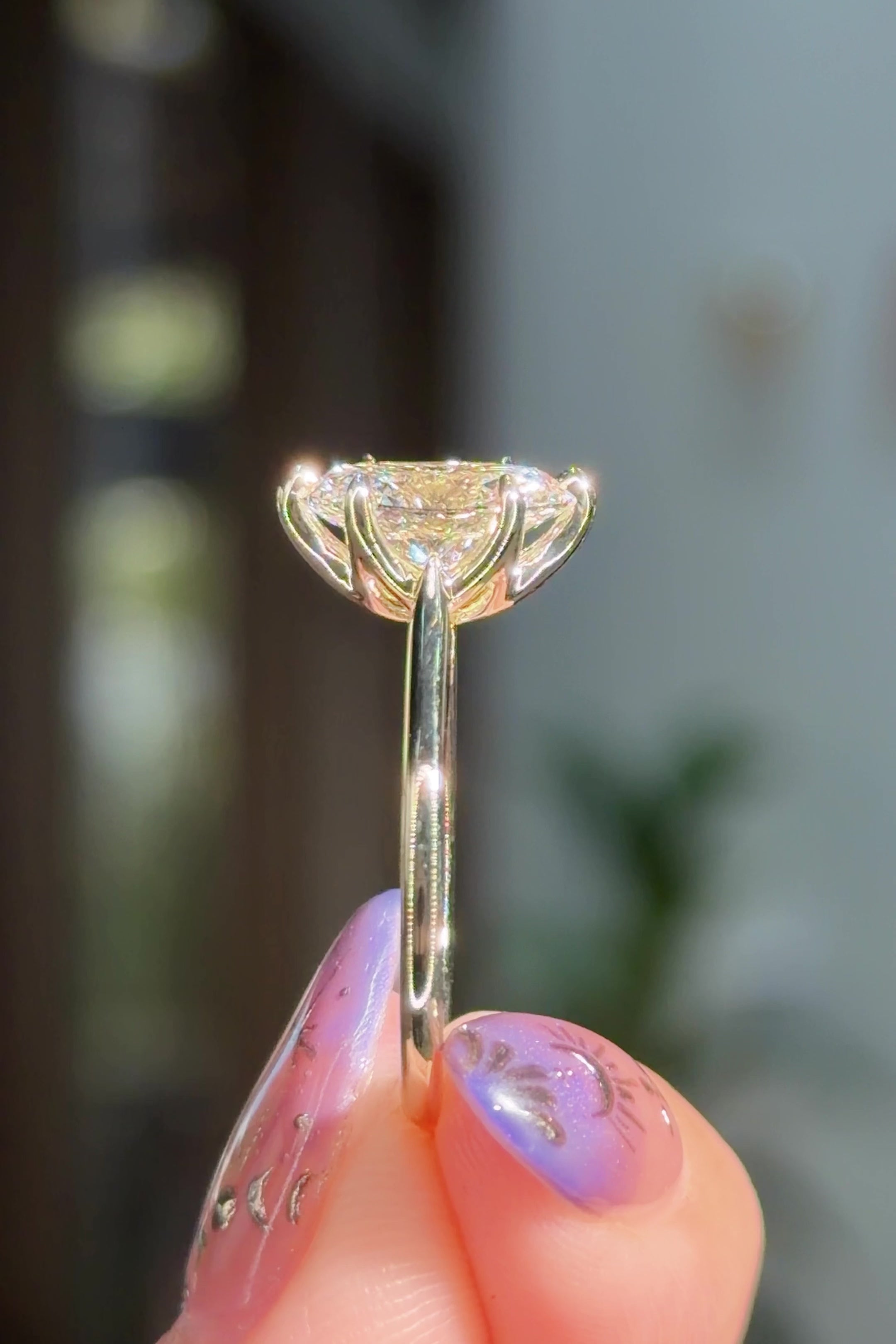 2.03ct D-VS1 Oval Lab Diamond Hana
