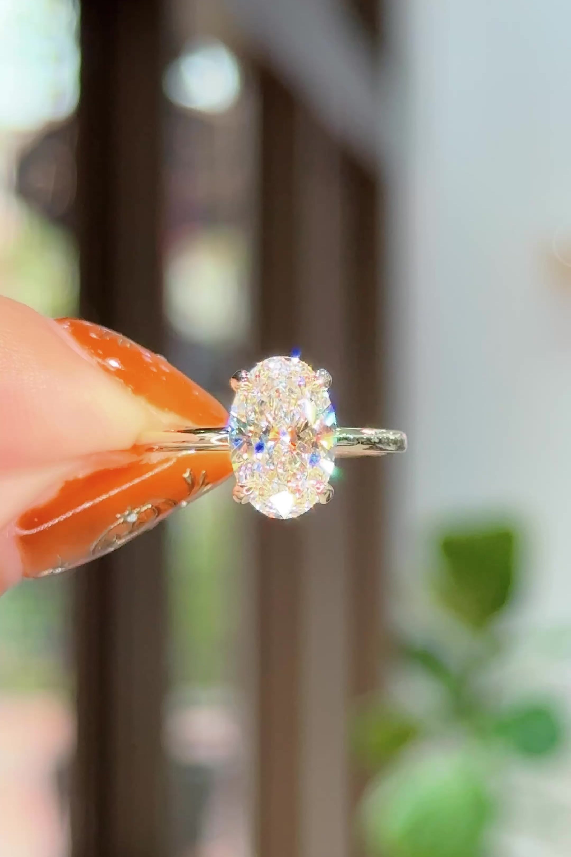 2.29ct D-VS1 Oval Lab Diamond Leah