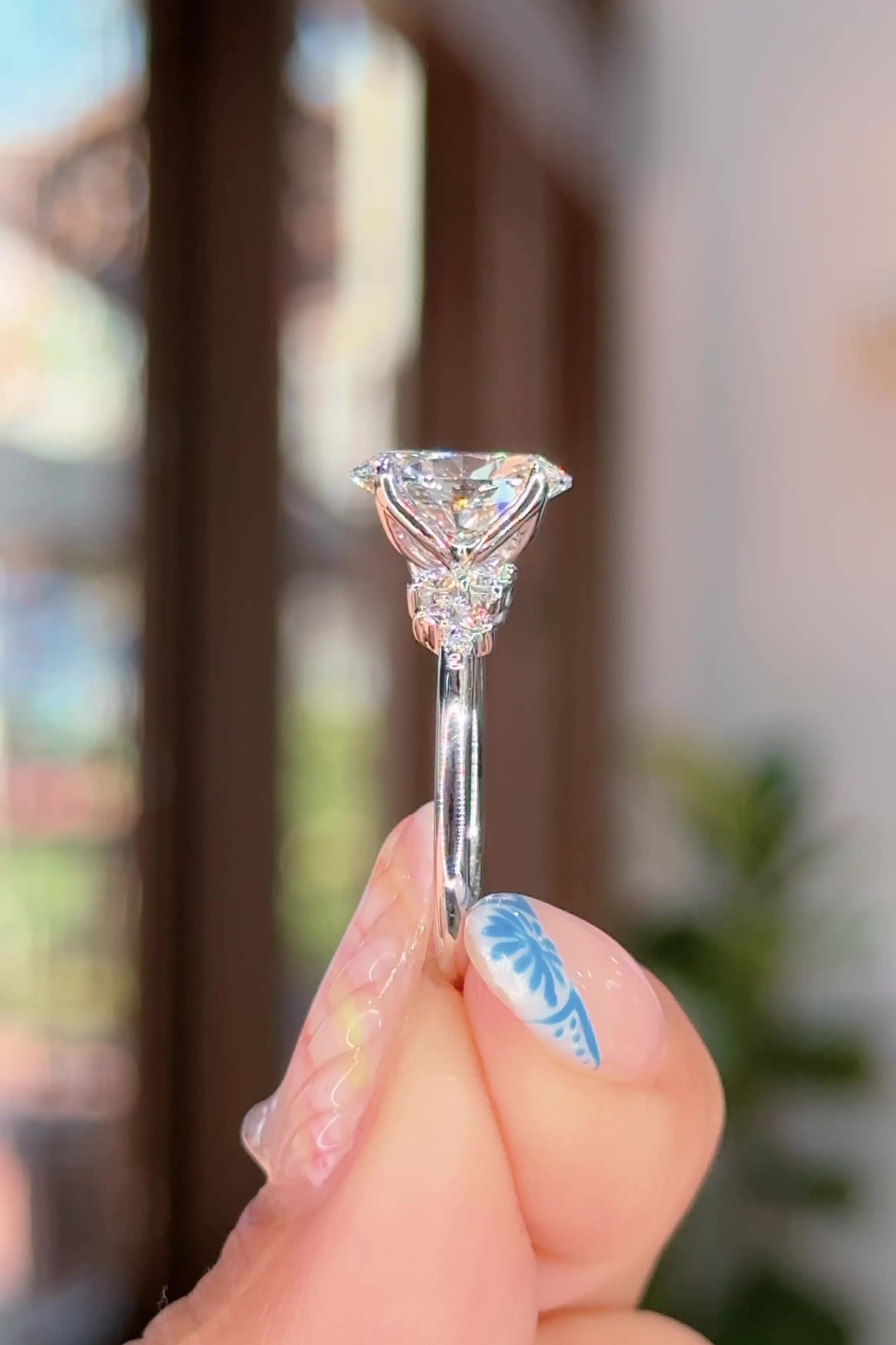 2.08ct D-VS1 Oval Lab Diamond Nova