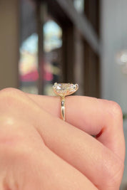 2.01ct D-VS1 Pear Lab Diamond Kayla