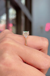 1.24ct D-VS1 Emerald Lab Diamond Lindsey