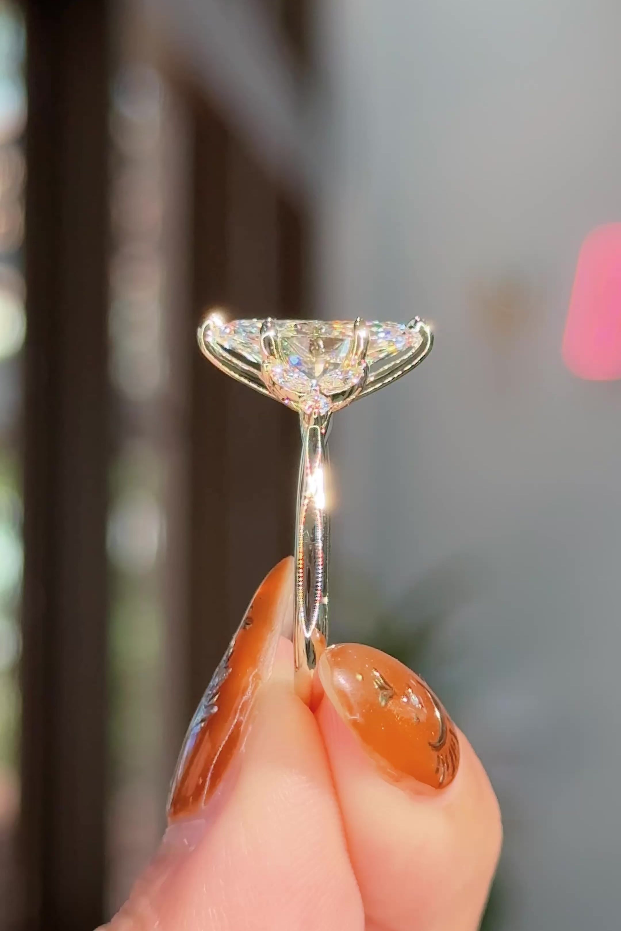 2.57ct D-VS1 Marquise Lab Diamond Sarah