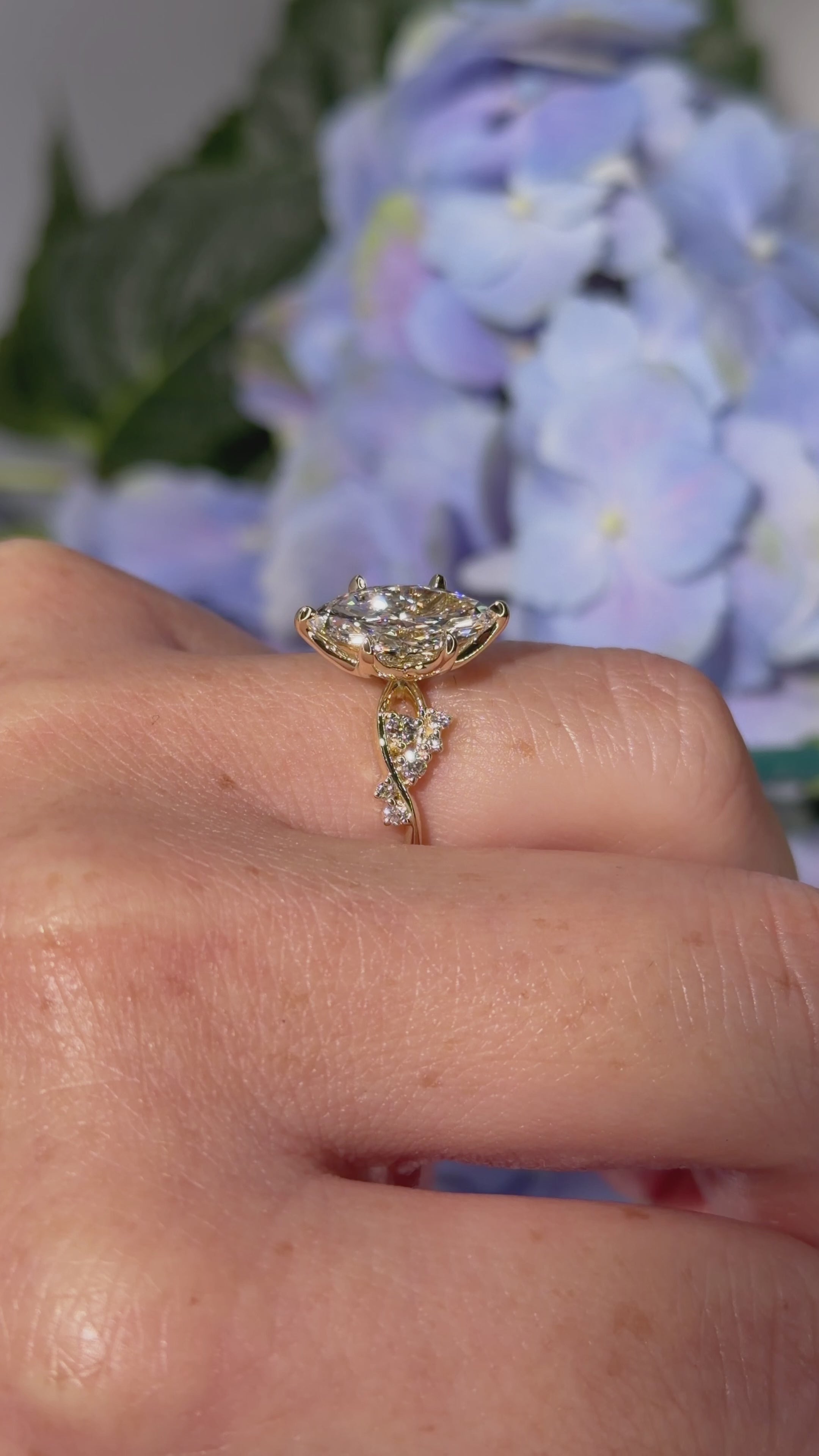 2.04ct D-VS1 Marquise Lab Diamond Ariel