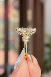 3.07ct D-VS1 Marquise Lab Diamond Supernova