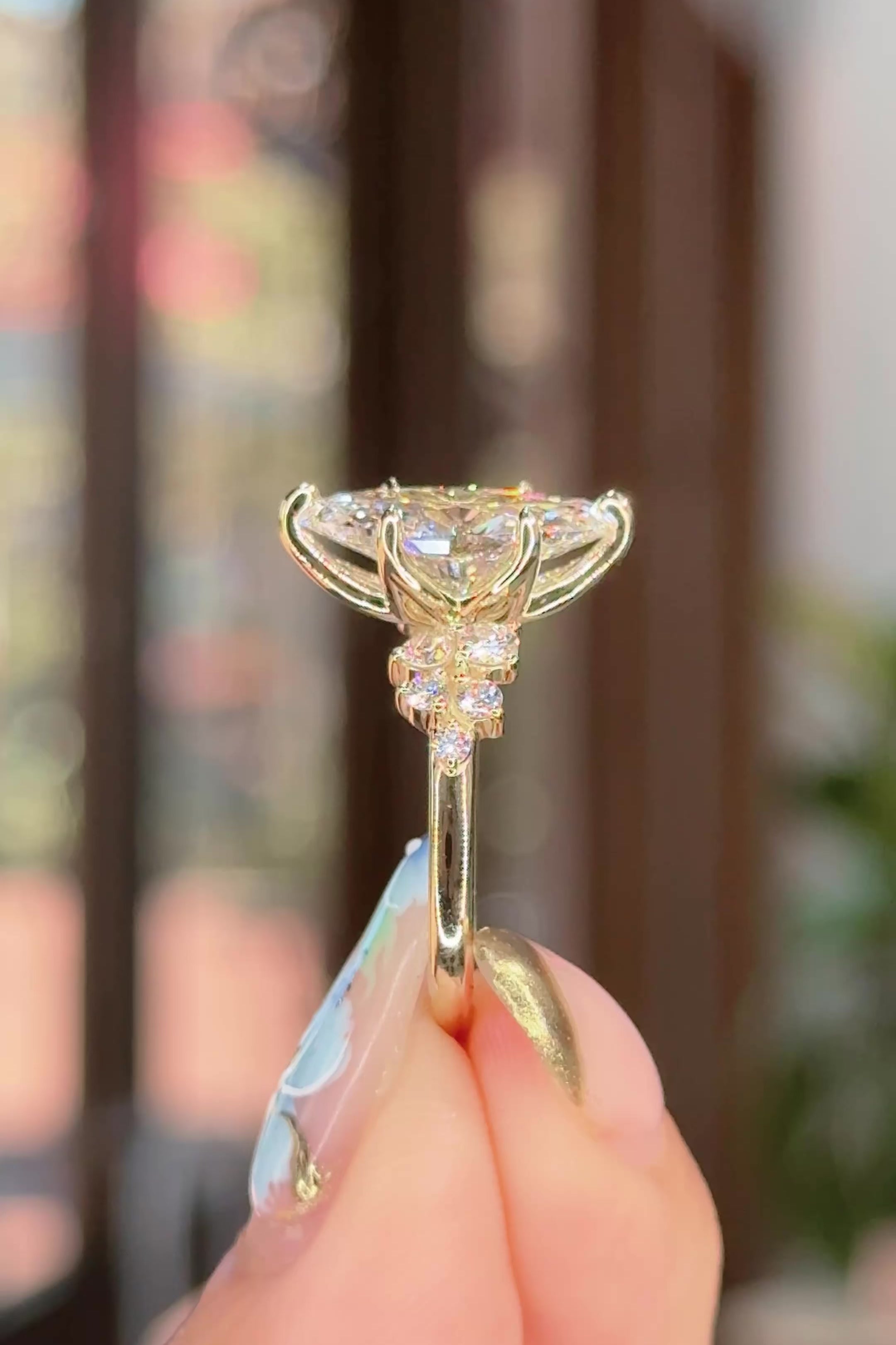 3.07ct D-VS1 Marquise Lab Diamond Supernova
