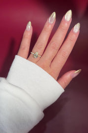 &nbsp;2.00ct D-VVS1 Pear Lab Diamond Kayla. The Kayla is a traditional style body engagement ring with a hidden halo that goes between the prongs, she showcases a classic comfort-fit band, subtly complemented by pave diamonds set on the band.