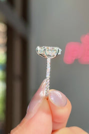 2.09ct F-VVS2 Pear Lab Diamond Kayla