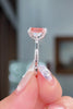 3.08ct Fancy Vivid Pink-VS1 Cushion Lab Diamond Meghan