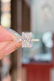 3.05ct E-VS1 Radiant Lab Diamond Stephanie