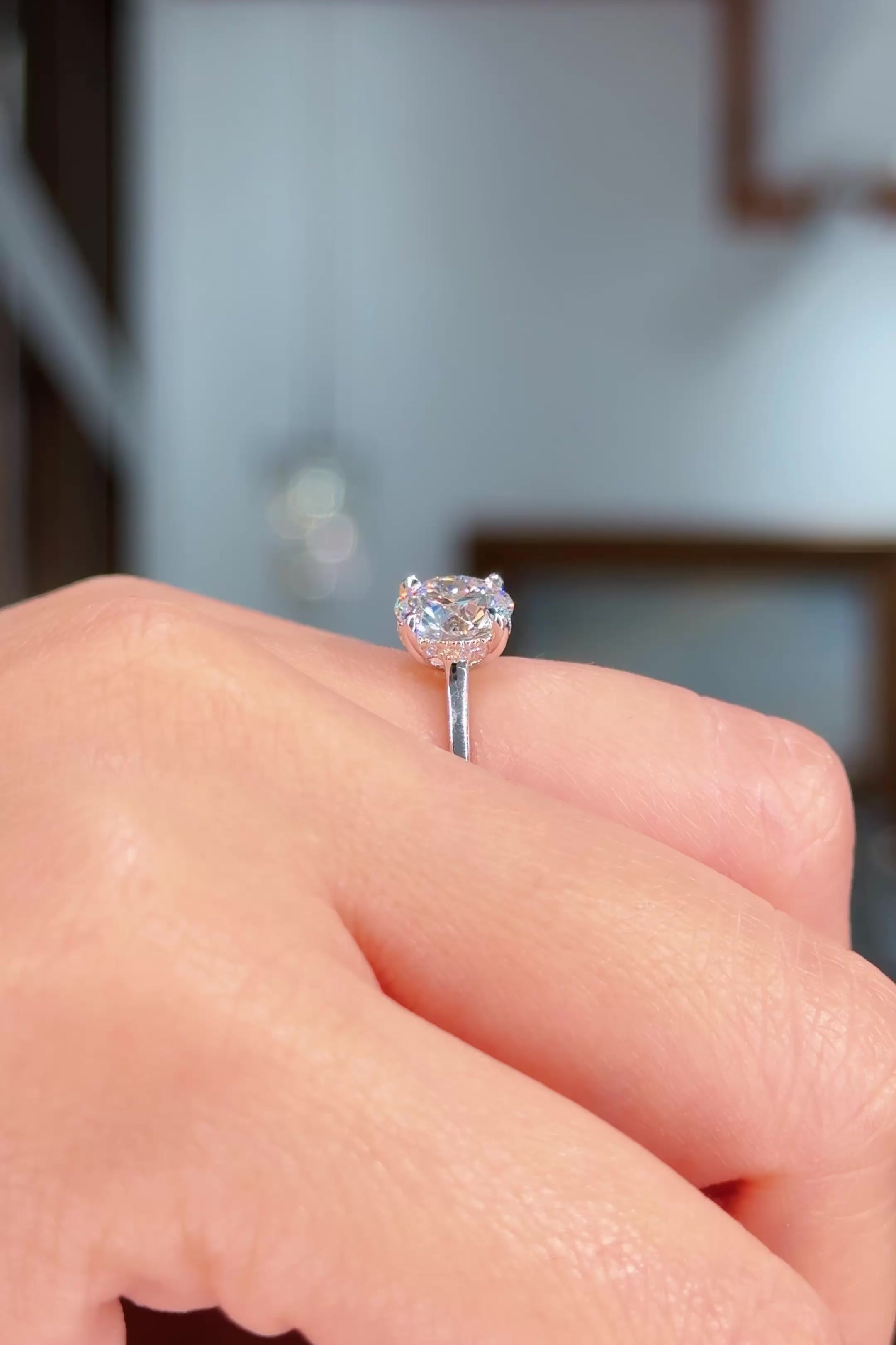 2.09ct E-VS1 Round Lab Diamond Alice