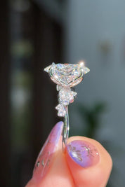 3.70ct F-VS1 Oval Lab Diamond Ariel