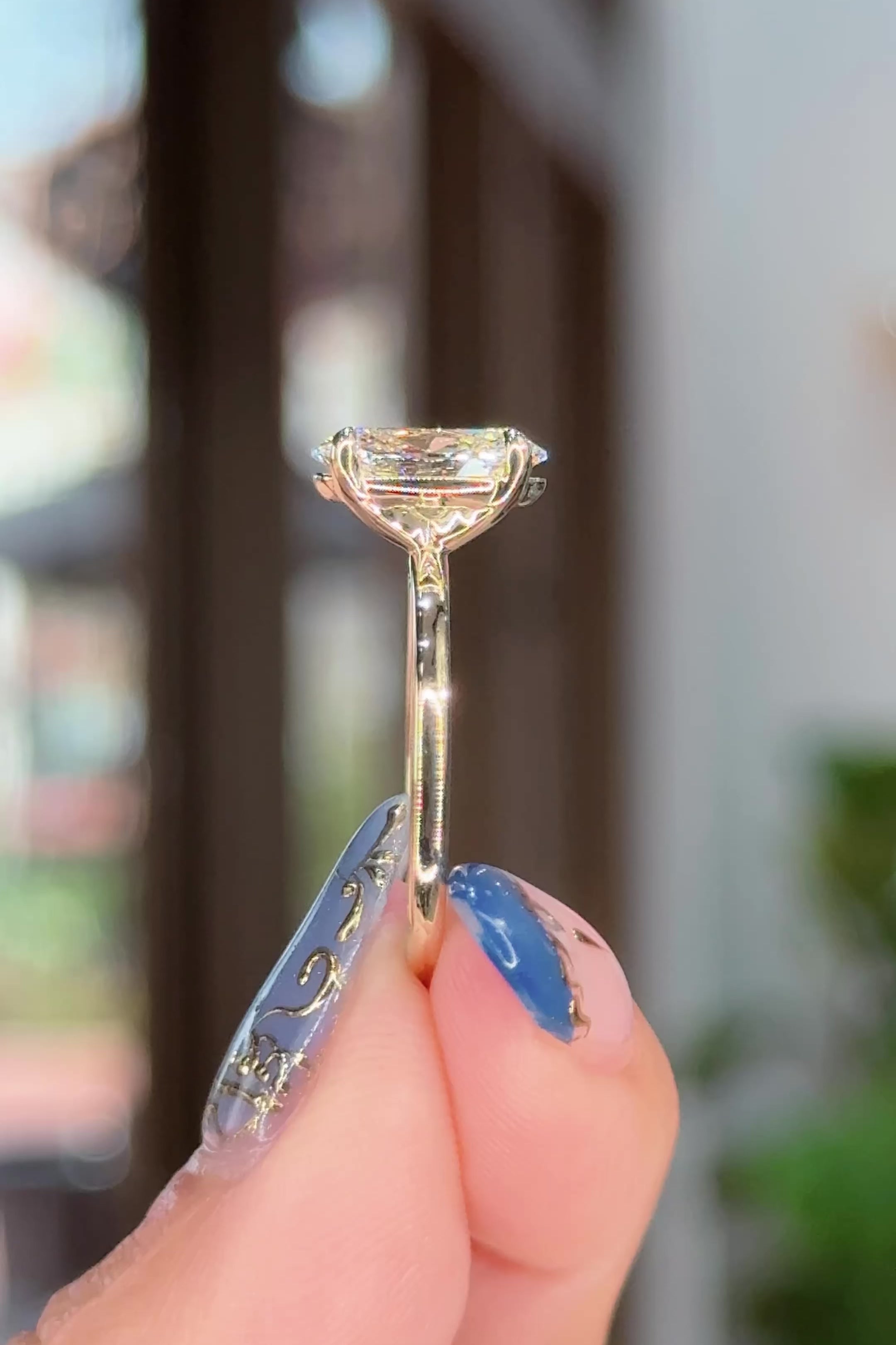 2.10ct D-VS1 Oval Lab Diamond Leah
