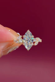 2.04ct E-VS1 Marquise Lab Diamond Sage