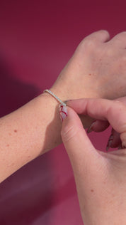 3ct Tennis Bracelet Rose Gold