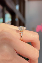 2.07ct D-VS1 Pear Lab Diamond Nova