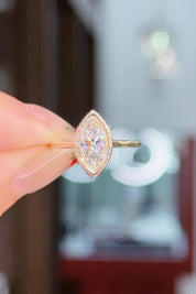 1.09ct E-VS1 Marquise Lab Diamond Ava