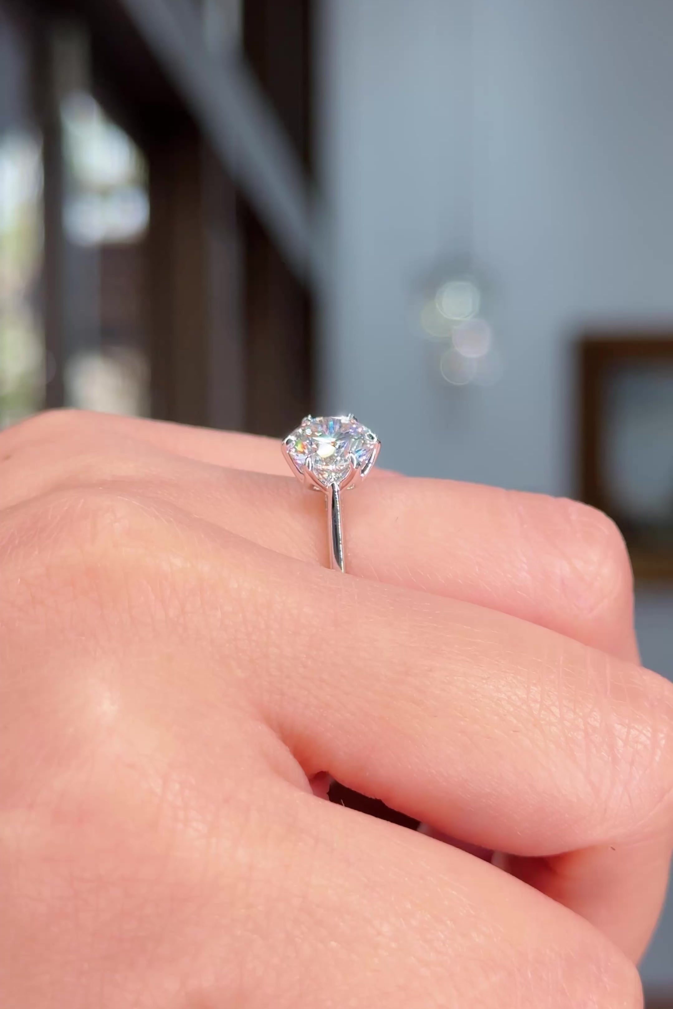 2.01ct E-VS1 Round Lab Diamond Hana