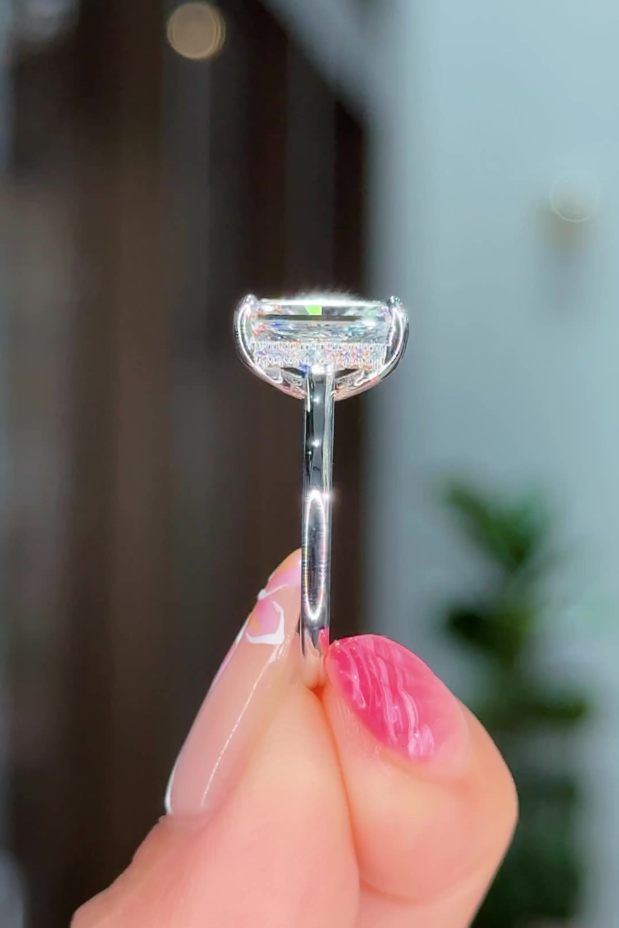 3.73ct D-VS1 Radiant Lab Diamond Alice