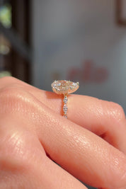 2.54ct F-VVS2 Pear Lab Diamond Rei