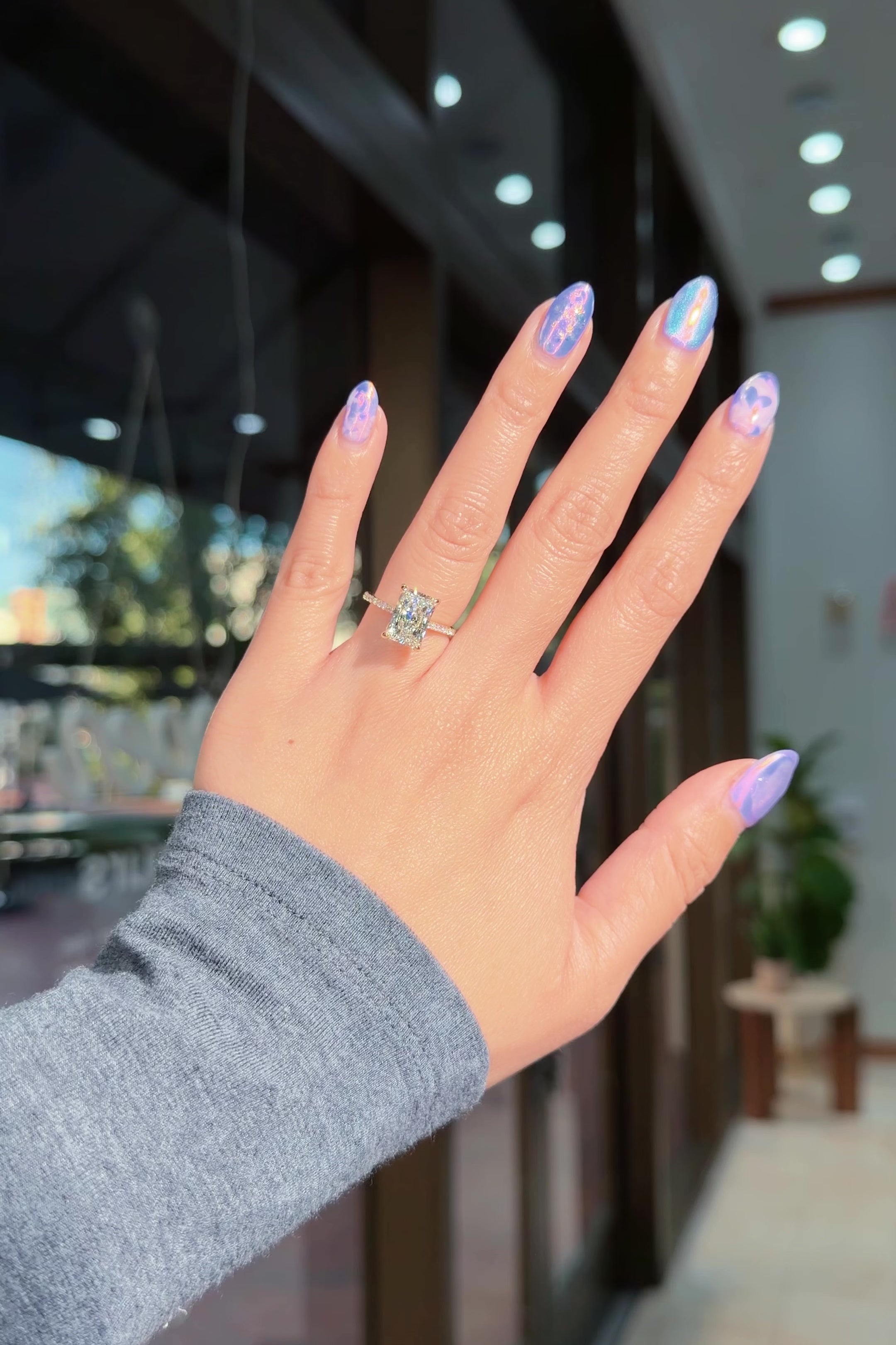 3.01ct E-VS1 Radiant Lab Diamond Isabela