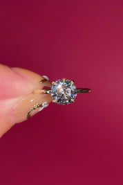 2.03ct E-VS1 Round Lab Diamond Kayla