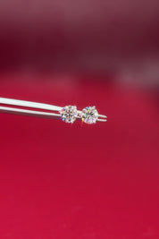 1.00ct D-VVS1 Core Round Lab Diamond Martini Studs