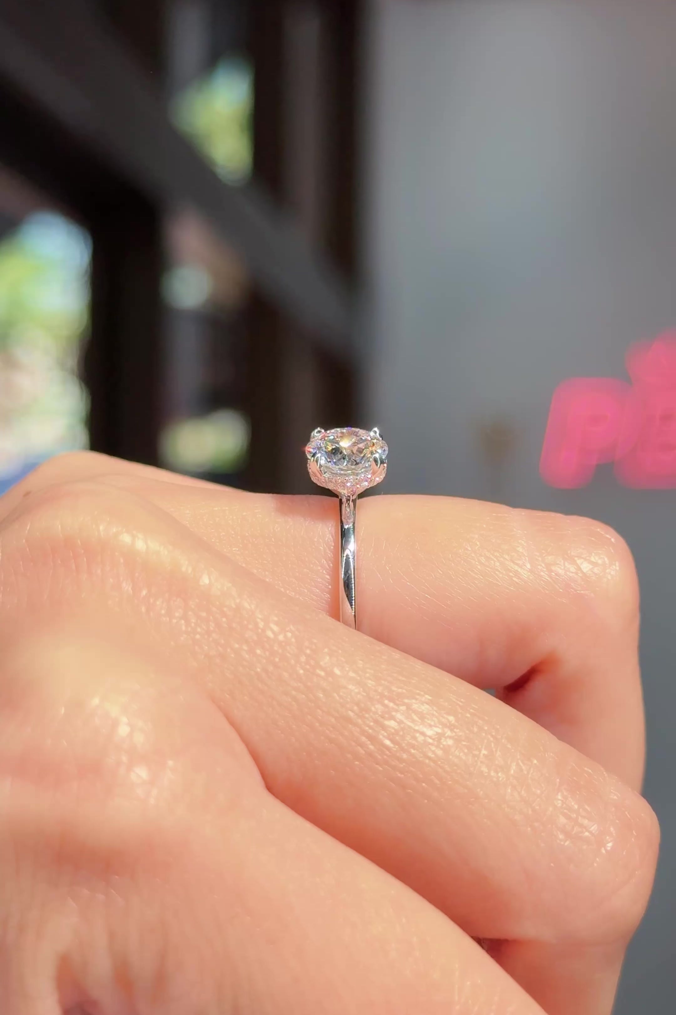 1.70ct D-VS1 Round Lab Diamond Stephanie