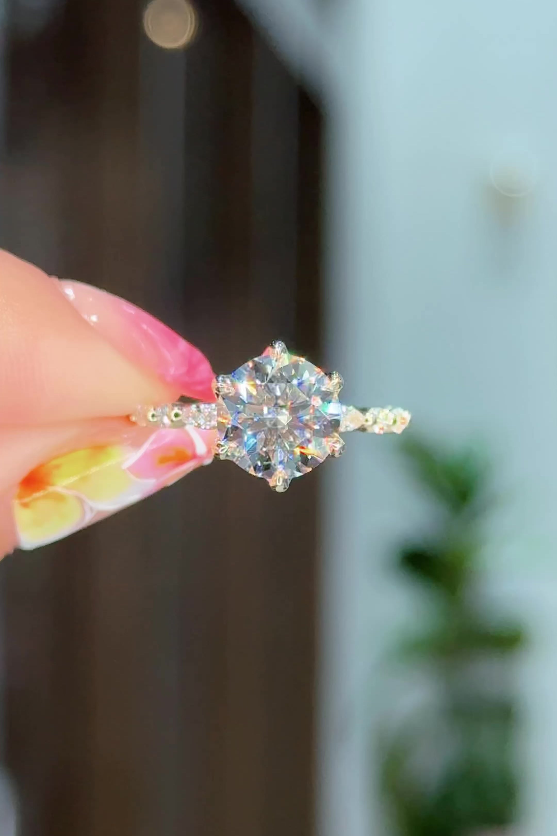2.56ct D-VS1 Round Lab Diamond Ren